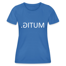 Lade das Bild in den Galerie-Viewer, Funktions-T-Shirt MUTIG Spiegelschrift II - Königsblau