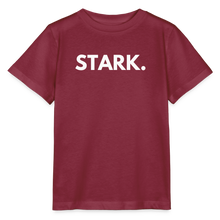 Lade das Bild in den Galerie-Viewer, Kinder T-Shirt STARK II - Burgunderrot