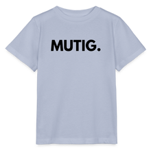 Lade das Bild in den Galerie-Viewer, Kinder T-Shirt MUTIG. - Lavendel-Violett