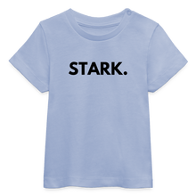 Lade das Bild in den Galerie-Viewer, Baby Bio-T-Shirt STARK. - Sky