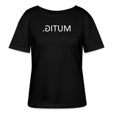 Lade das Bild in den Galerie-Viewer, T-Shirt MUTIG Spiegelschrift II - Schwarz