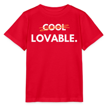 Lade das Bild in den Galerie-Viewer, Kinder T-Shirt LOVABLE II - Rot