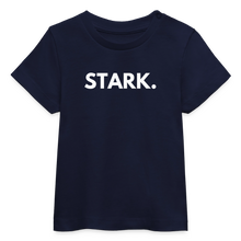 Lade das Bild in den Galerie-Viewer, Baby Bio-T-Shirt STARK. II - Navy