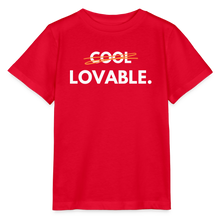 Lade das Bild in den Galerie-Viewer, Kinder T-Shirt LOVABLE II - Rot