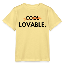 Lade das Bild in den Galerie-Viewer, Kinder T-Shirt LOVABLE. - Gelb Viva