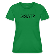 Lade das Bild in den Galerie-Viewer, Funktions-T-Shirt STARK. Spiegelschrift - Kelly Green