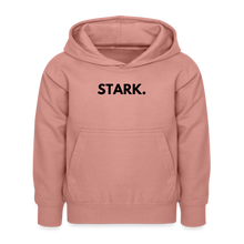 Lade das Bild in den Galerie-Viewer, Kinder Hoodie STARK. - Altrosa