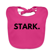 Lade das Bild in den Galerie-Viewer, Baby Bio-Lätzchen STARK. - Fuchsia