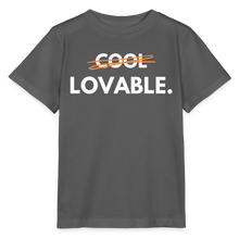 Lade das Bild in den Galerie-Viewer, Kinder T-Shirt LOVABLE II - Anthrazit