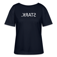 Lade das Bild in den Galerie-Viewer, T-Shirt STRAK Spiegelschrift II - Navy