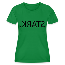 Lade das Bild in den Galerie-Viewer, Funktions-T-Shirt STARK. Spiegelschrift - Kelly Green