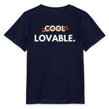 Lade das Bild in den Galerie-Viewer, Kinder T-Shirt LOVABLE II - Navy
