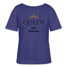 Lade das Bild in den Galerie-Viewer, T-Shirt QUEEN not PRINCESS - Dämmerung