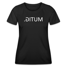 Lade das Bild in den Galerie-Viewer, Funktions-T-Shirt MUTIG Spiegelschrift II - Schwarz