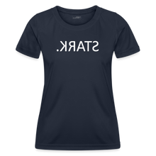 Lade das Bild in den Galerie-Viewer, Funktions-T-Shirt STARK Spiegelschrift II - Navy