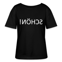 Lade das Bild in den Galerie-Viewer, T-Shirt SCHÖN Spiegelschrift II - Schwarz