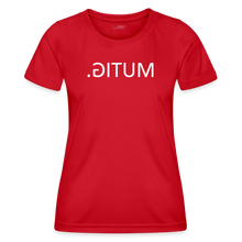 Lade das Bild in den Galerie-Viewer, Funktions-T-Shirt MUTIG Spiegelschrift II - Rot