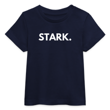 Lade das Bild in den Galerie-Viewer, Baby Bio-T-Shirt STARK. II - Navy