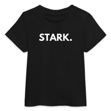 Lade das Bild in den Galerie-Viewer, Baby Bio-T-Shirt STARK. II - Schwarz