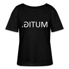 Lade das Bild in den Galerie-Viewer, T-Shirt MUTIG Spiegelschrift II - Schwarz
