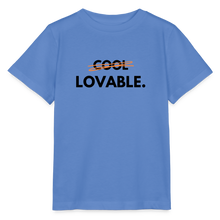 Lade das Bild in den Galerie-Viewer, Kinder T-Shirt LOVABLE. - Blau