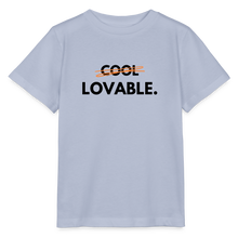 Lade das Bild in den Galerie-Viewer, Kinder T-Shirt LOVABLE. - Lavendel-Violett