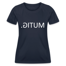 Lade das Bild in den Galerie-Viewer, Funktions-T-Shirt MUTIG Spiegelschrift II - Navy