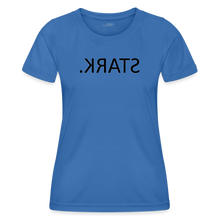 Lade das Bild in den Galerie-Viewer, Funktions-T-Shirt STARK. Spiegelschrift - Königsblau