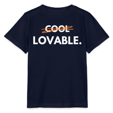 Lade das Bild in den Galerie-Viewer, Kinder T-Shirt LOVABLE II - Navy

