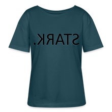 Lade das Bild in den Galerie-Viewer, T-Shirt STARK Spiegelschrift - Dunkles Petrol
