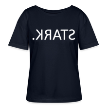 Lade das Bild in den Galerie-Viewer, T-Shirt STARK Spiegelschrift II - Navy
