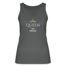 Lade das Bild in den Galerie-Viewer, Tank Top QUEEN not PRINCESS II - Anthrazit
