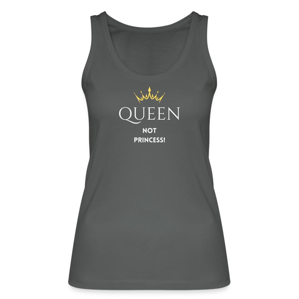 Tank Top QUEEN not PRINCESS II - Anthrazit