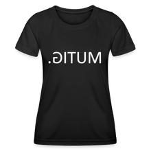 Lade das Bild in den Galerie-Viewer, Funktions-T-Shirt MUTIG Spiegelschrift II - Schwarz

