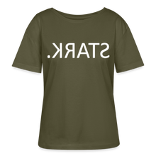 Lade das Bild in den Galerie-Viewer, T-Shirt STARK Spiegelschrift II - Khaki
