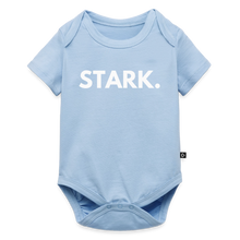 Lade das Bild in den Galerie-Viewer, Baby Bio-Kurzarm-Body STARK. II - Hellblau

