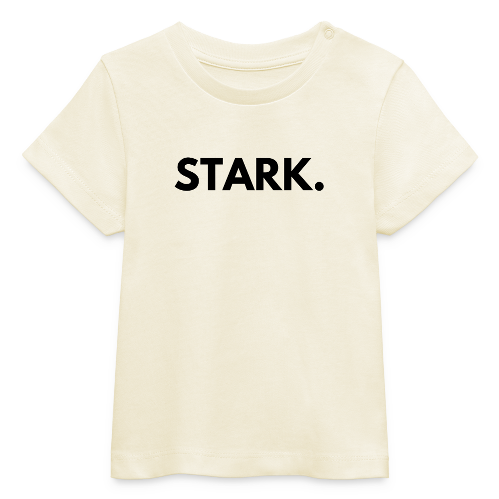 Baby Bio-T-Shirt STARK. - Naturweiß