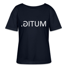 Lade das Bild in den Galerie-Viewer, T-Shirt MUTIG Spiegelschrift II - Navy
