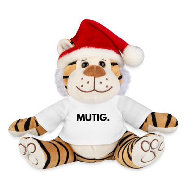 Weihnachtstiger MUTIG. - Weiß