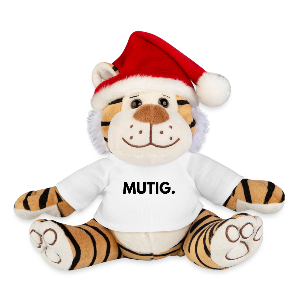 Weihnachtstiger MUTIG. - Weiß