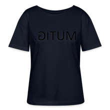 Lade das Bild in den Galerie-Viewer, T-Shirt MUTIG. - Spiegelschrift - Navy
