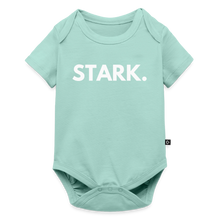 Lade das Bild in den Galerie-Viewer, Baby Bio-Kurzarm-Body STARK. II - Mint 
