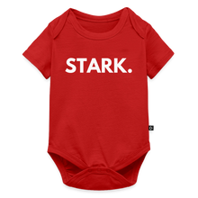 Lade das Bild in den Galerie-Viewer, Baby Bio-Kurzarm-Body STARK. II - Rot
