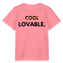 Lade das Bild in den Galerie-Viewer, Kinder T-Shirt LOVABLE. - Pink 
