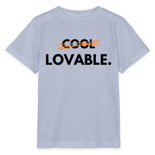 Lade das Bild in den Galerie-Viewer, Kinder T-Shirt LOVABLE. - Lavendel-Violett
