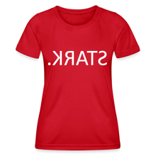 Lade das Bild in den Galerie-Viewer, Funktions-T-Shirt STARK Spiegelschrift II - Rot
