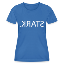 Lade das Bild in den Galerie-Viewer, Funktions-T-Shirt STARK Spiegelschrift II - Königsblau
