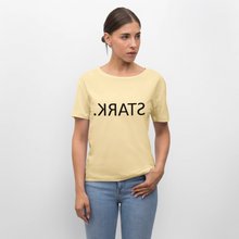 Lade das Bild in den Galerie-Viewer, T-Shirt STARK Spiegelschrift - Creme
