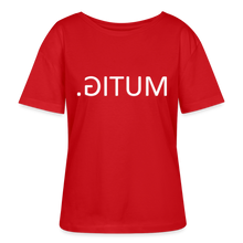 Lade das Bild in den Galerie-Viewer, T-Shirt MUTIG Spiegelschrift II - Rot
