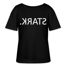 Lade das Bild in den Galerie-Viewer, T-Shirt STARK Spiegelschrift II - Schwarz
